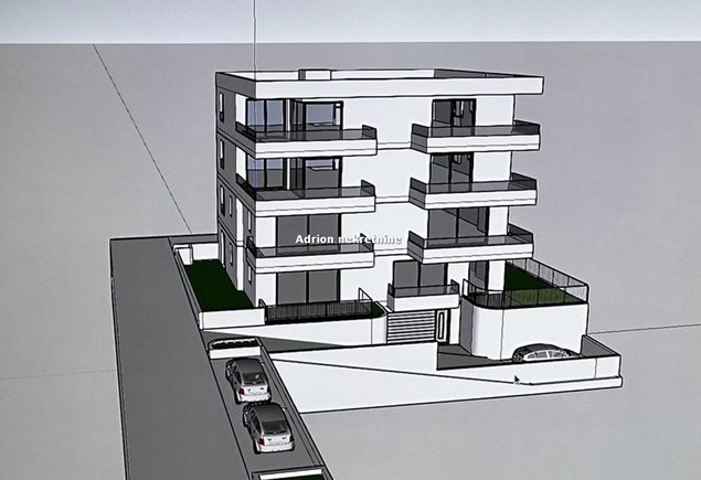 new building in Makarska