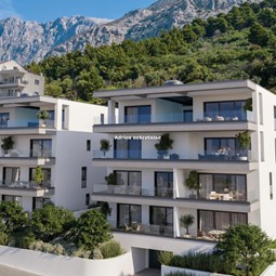 Modern two-room apartment in Makarska