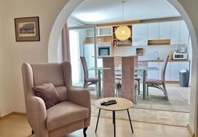 Kitchen in the living room
