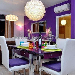 purple Dining room