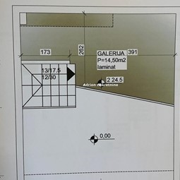 Floor plan of business space