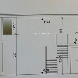 Floor plan of business space